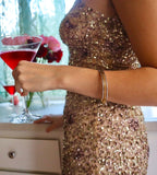 2 Tone bangle bracelet