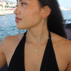 Drop of Moss Necklace