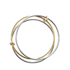 2 Tone bangle bracelet